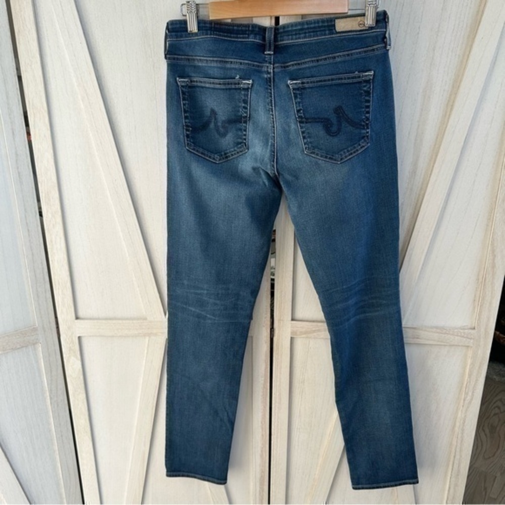 ✨AG Adriano Goldschmied The Prima cigarette blue jeans 👖 29 Ag-ed denim